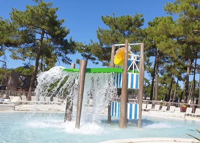 Parque de Campismo Mobil Happiness33 Dans 5 Etoiles Acces Direct Montalivet