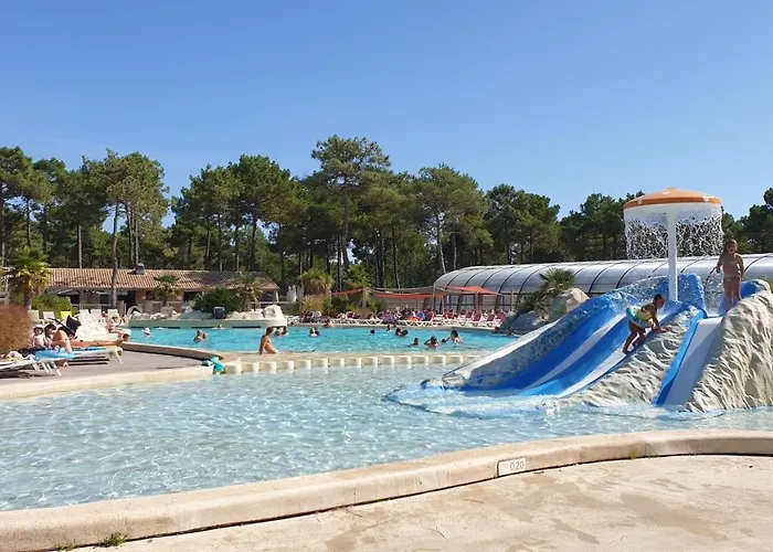 Kamp alanı Mobil Happiness33 Dans 5 Etoiles Acces Direct Montalivet Vendays-Montalivet