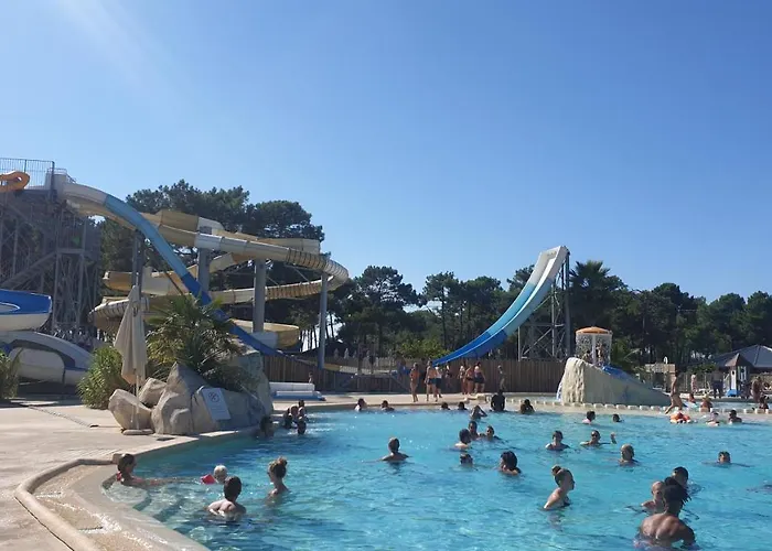 Mobil Happiness33 Dans 5 Etoiles Acces Direct Montalivet Kamp alanı *