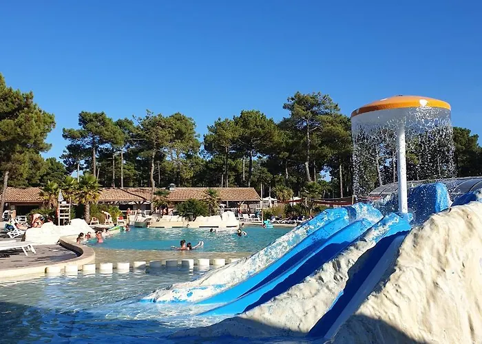Mobil Happiness33 Dans 5 Etoiles Acces Direct Montalivet Kamp alanı Vendays-Montalivet