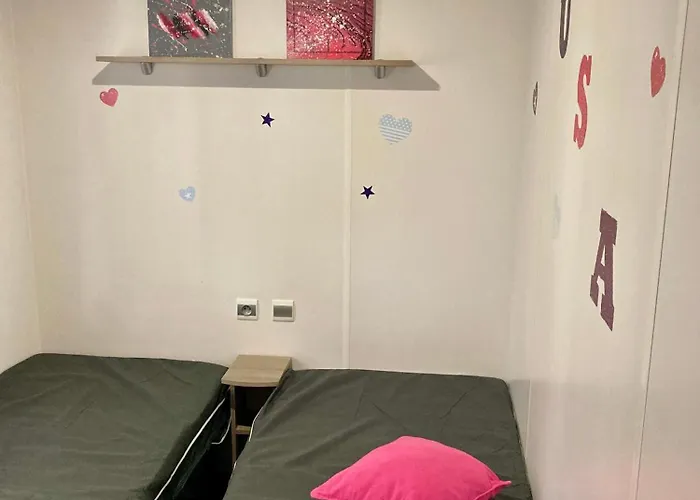 Kamp alanı Mobil Happiness33 Dans 5 Etoiles Acces Direct Montalivet Vendays-Montalivet